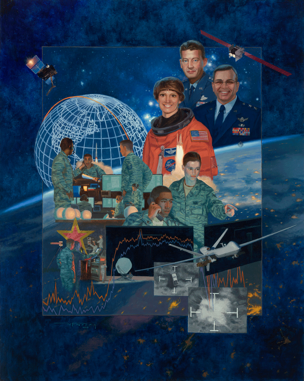 Innovative Space Operations painting