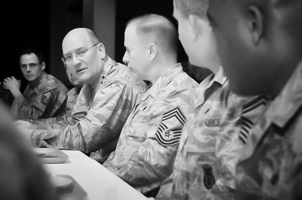 “…our reserve folks to bring their civilian and their military skills to bear to solve problems.”
