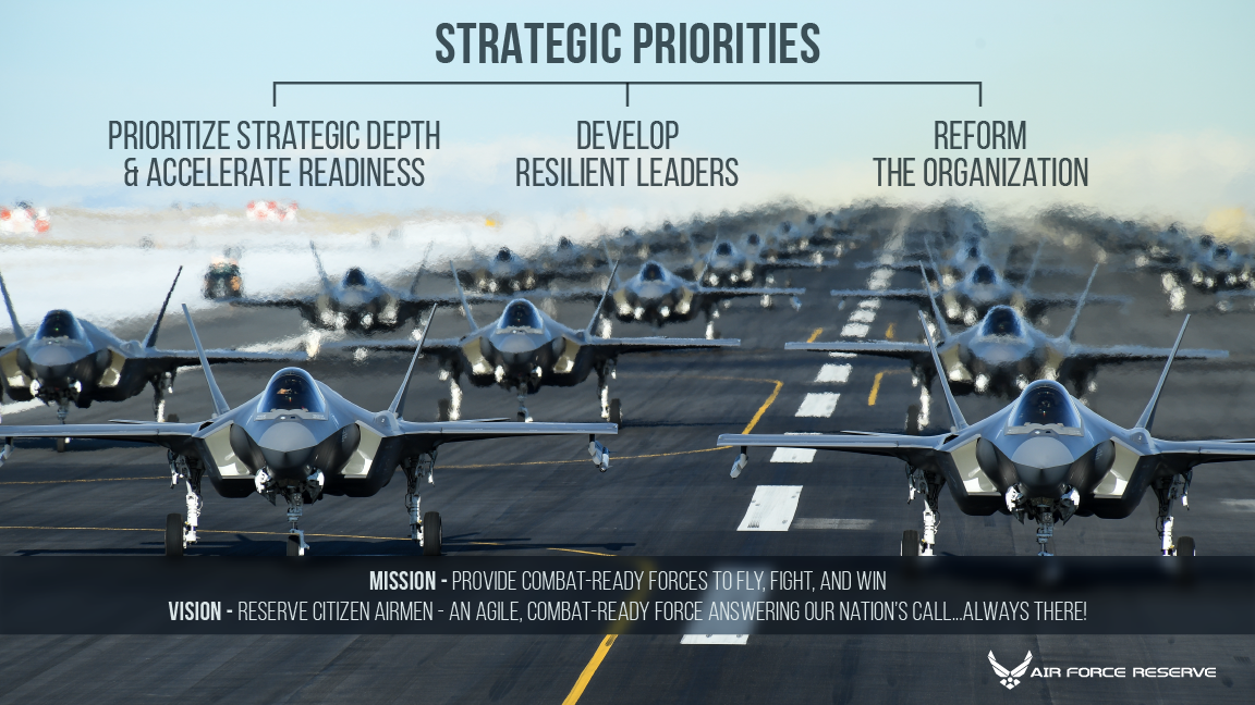 Strategic Priorities graphic which links to full article discussing priorities