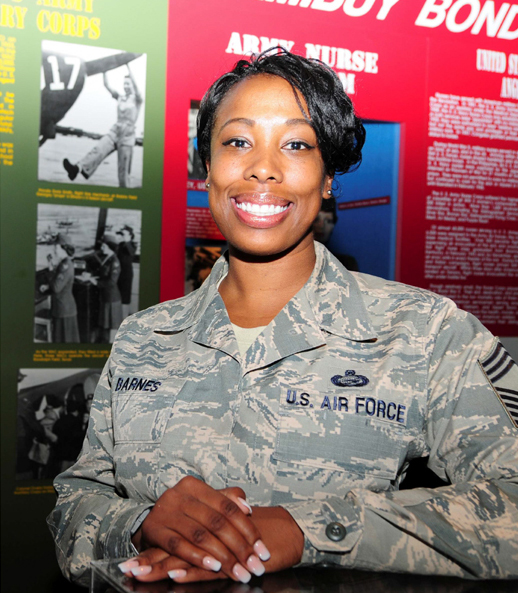 Chief Master Sgt. Jamesha Barnes