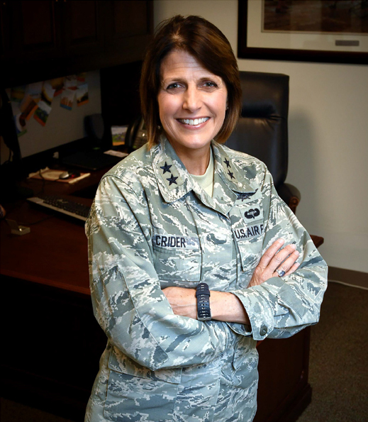 Maj. Gen. Kimberly Crider